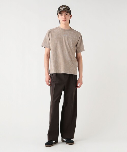 BEAMS HEART(ビームスハート)の「【6/18値下げ】メタリックプリント ワンポイントTシャツ(ユニセックス)(Tシャツ/カットソー・メンズ・ブラック/ベージュ・LARGE/SMALL/MEDIUM)」の7枚目の写真