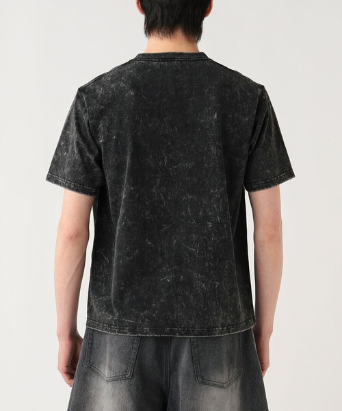 BEAMS HEART(ビームスハート)の「【6/18値下げ】メタリックプリント ワンポイントTシャツ(ユニセックス)(Tシャツ/カットソー・メンズ・ブラック/ベージュ・LARGE/SMALL/MEDIUM)」の11枚目の写真