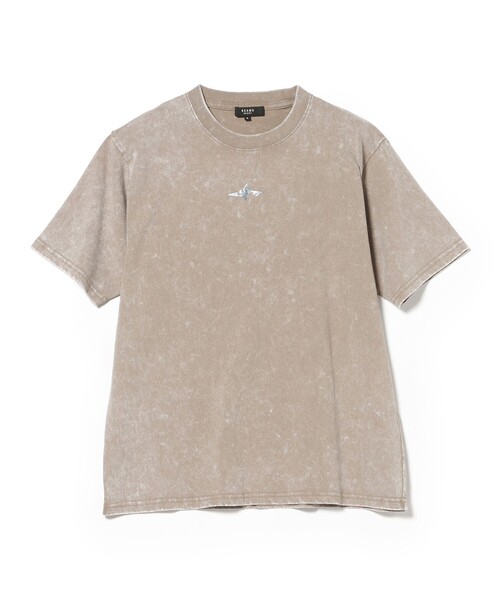 BEAMS HEART(ビームスハート)の「【6/18値下げ】メタリックプリント ワンポイントTシャツ(ユニセックス)(Tシャツ/カットソー・メンズ・ブラック/ベージュ・LARGE/SMALL/MEDIUM)」の13枚目の写真