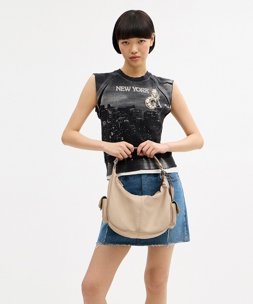 Coachtopia(コーチトピア)の「カーゴ ショルダー バッグ(ショルダーバッグ・レディース・ブラック系その他/ベージュ系その他・ONE)」の16枚目の写真