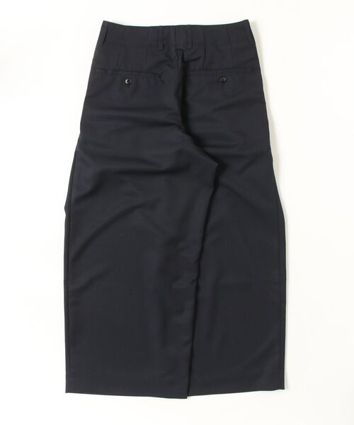 VOAAOV（ヴォアーブ）の「【VOAAOV】ROUTINE Tuck Wide Pants（スラックス・メンズ・ベージュ/ネイビー/ライトグレー/ブラック・1/0）」の5枚目の写真