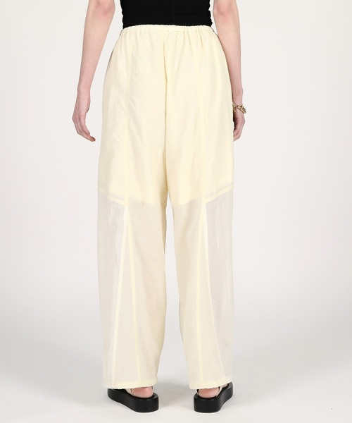 PRANK PROJECT(プランクプロジェクト)の「【2026Summer Pre-Order】シアーリップストップトラックパンツ / Sheer Ripstop Track Pants(その他パンツ・レディース・ホワイト/グレー/ブラック・38/36)」の12枚目の写真