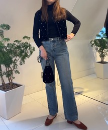 sara mallika（サラ マリカ）の「VELVET BEADS EMBROIDERY DRAWSTRING MINI BAG（ショルダーバッグ）」