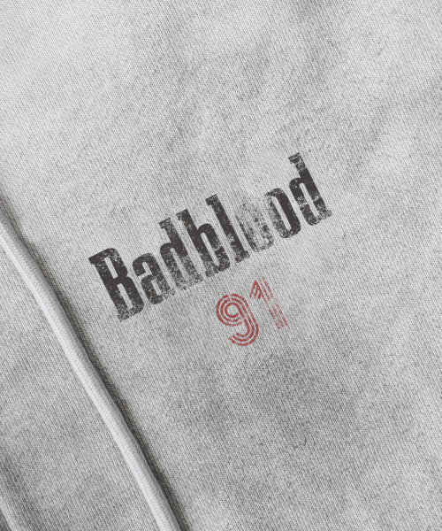 BADBLOOD(バッドブラッド)の「サンフェイデッド2 フードパーカー ジップアップ - ホワイト(パーカー・レディース・その他・M/S/L)」の3枚目の写真