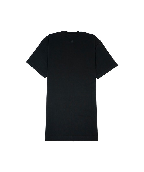 MSGM(エムエスジーエム)の「MSGM FLOWER エンブロイダリーロゴ Tシャツワンピース(ワンピース・レディース・ブラック・M/S)」の2枚目の写真