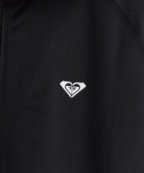 ROXY(ロキシー)の「ROXY/ロキシー HISTORICAL LOGO HOODIE ジップラッシュフーディ 2026年春夏(パーカー・レディース・ホワイト/ブラック・S/M/L)」の7枚目の写真