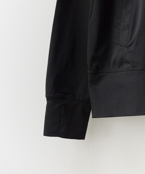 ROXY(ロキシー)の「ROXY/ロキシー HISTORICAL LOGO HOODIE ジップラッシュフーディ 2026年春夏(パーカー・レディース・ホワイト/ブラック・S/M/L)」の9枚目の写真