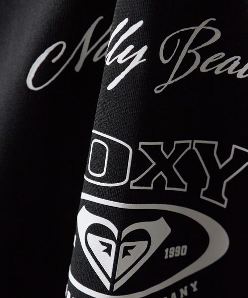 ROXY(ロキシー)の「ROXY/ロキシー HISTORICAL LOGO HOODIE ジップラッシュフーディ 2026年春夏(パーカー・レディース・ホワイト/ブラック・S/M/L)」の16枚目の写真