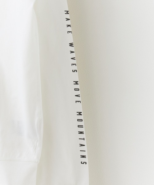 ROXY(ロキシー)の「ROXY/ロキシー HISTORICAL LOGO HOODIE ジップラッシュフーディ 2026年春夏(パーカー・レディース・ホワイト/ブラック・S/M/L)」の11枚目の写真