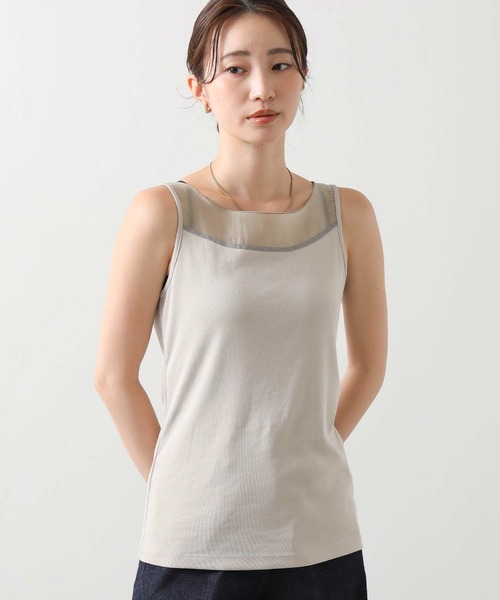 Gready Brilliant（グレディブリリアン）の「布帛ドッキングタンク（タンクトップ・レディース・オフホワイト・38）」の15枚目の写真