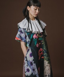 NON TOKYO（ノントーキョー）の「PRINT RIB LONG SLEEVE ONE-PIECE