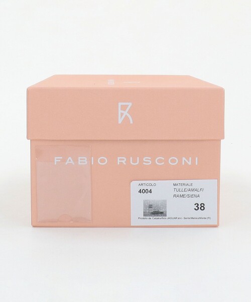 FABIO RUSCONI（ファビオルスコーニ）の「＜FABIO RUSCONI＞チュール フラット シューズ＜ Select by EMMEL REFINES ＞（サンダル・レディース・オレンジ/ブラック/ライトピンク・37/36/38）」の20枚目の写真