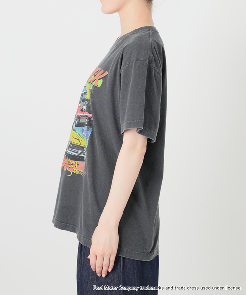 GOOD ROCK SPEED(グッドロックスピード)の「GOOD ROCK SPEED / グッドロックスピード Ford MAVERICK T-SHIRT(Tシャツ/カットソー・レディース・チャコールグレー・SMALL/LARGE/MEDIUM)」の3枚目の写真