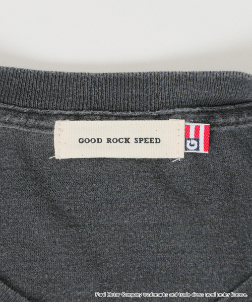 GOOD ROCK SPEED(グッドロックスピード)の「GOOD ROCK SPEED / グッドロックスピード Ford MAVERICK T-SHIRT(Tシャツ/カットソー・レディース・チャコールグレー・SMALL/LARGE/MEDIUM)」の8枚目の写真