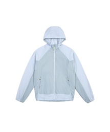 BUTTON SEOUL（ボタンソウル）の「ゴープコア ナイロンツートン配色 ラグラン ウインドブレーカー (3 COLOR)（ナイロンジャケット）」