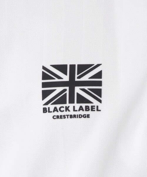 BLACK LABEL CRESTBRIDGE(ブラックレーベル・クレストブリッジ)の「【WEB・一部店舗限定】【BLACK lab.×Admiral】ロゴプリントゲームシャツ(ポロシャツ・メンズ・ブラック/オフホワイト・L)」の8枚目の写真