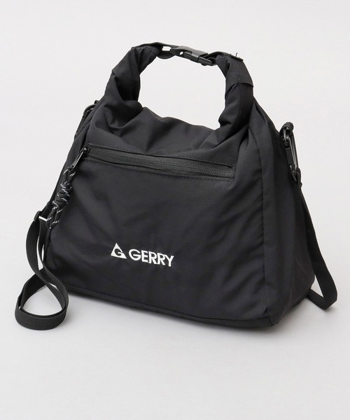GERRY（ジェリー）の「撥水加工 リップストップナイロン 4WAY マルチミニショルダーバッグ ハンドバッグ（ショルダーバッグ・メンズ・ブラック・FREE）」の4枚目の写真