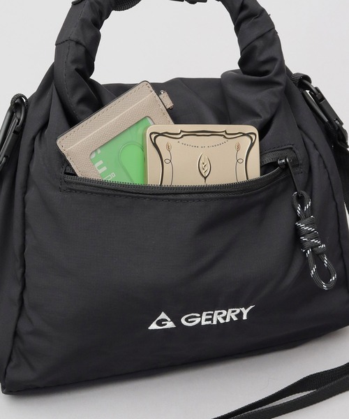 GERRY（ジェリー）の「撥水加工 リップストップナイロン 4WAY マルチミニショルダーバッグ ハンドバッグ（ショルダーバッグ・メンズ・ブラック・FREE）」の14枚目の写真