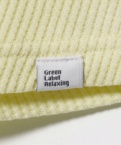 green label relaxing(グリーンレーベルリラクシング)の「【スタメンシリーズ】ドライワッフル 配色ステッチ Tシャツ / キッズ 100cm-160cm(Tシャツ/カットソー・キッズ・ライトブルー/ダークグレー/イエロー・130cm/120cm/110cm/100cm/160cm/150cm/140cm)」の17枚目の写真