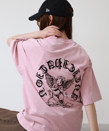 BIKE STAR エンジェル刺繍加工Tシャツ 半袖