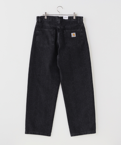Carhartt WIP（カーハートダブリューアイピー）の「Carhartt WIP / カーハート ダブリューアイピー SNAKE LANDON PANT（デニムパンツ・メンズ・ブラック・MEDIUM/SMALL）」の2枚目の写真