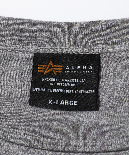 Alpha Industries（アルファインダストリーズ）の「Alpha Industries/アルファ インダストリーズ 別注 ARMY ベートーベン プリントTシャツ（Tシャツ/カットソー・メンズ・グレー・MEDIUM/LARGE/X-LARGE）」の4枚目の写真
