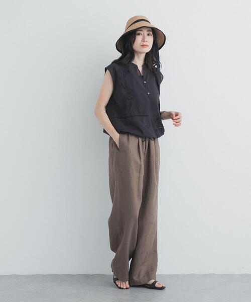 URBAN RESEARCH DOORS(アーバンリサーチドアーズ)の「パッチワーク刺繍ブラウス(シャツ/ブラウス・レディース・オフホワイト/スミクロ・FREE)」の18枚目の写真