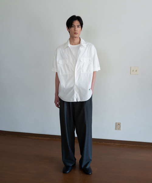 BLANKROOM(ブランクルーム)の「マティウールスラックス_チャコール(その他パンツ・メンズ・その他・1/2/0/3)」の2枚目の写真