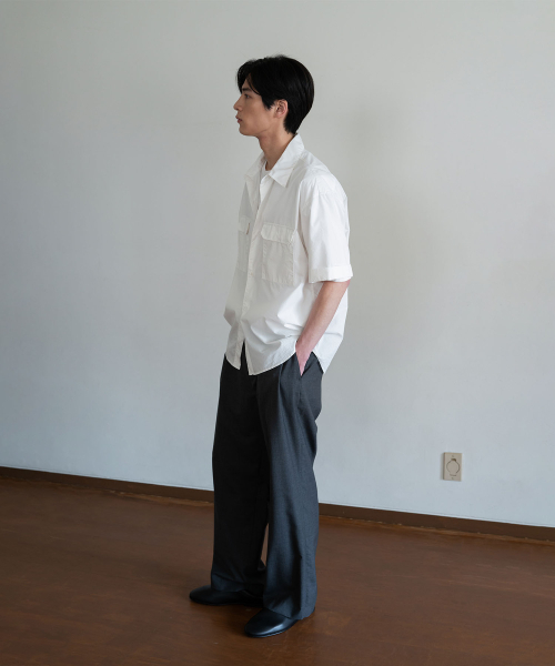 BLANKROOM(ブランクルーム)の「マティウールスラックス_チャコール(その他パンツ・メンズ・その他・1/2/0/3)」の3枚目の写真