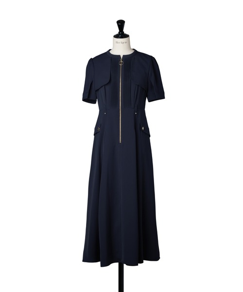Nora Front Zip Dress（ワンピース）｜Her lip to（ハーリップトゥー