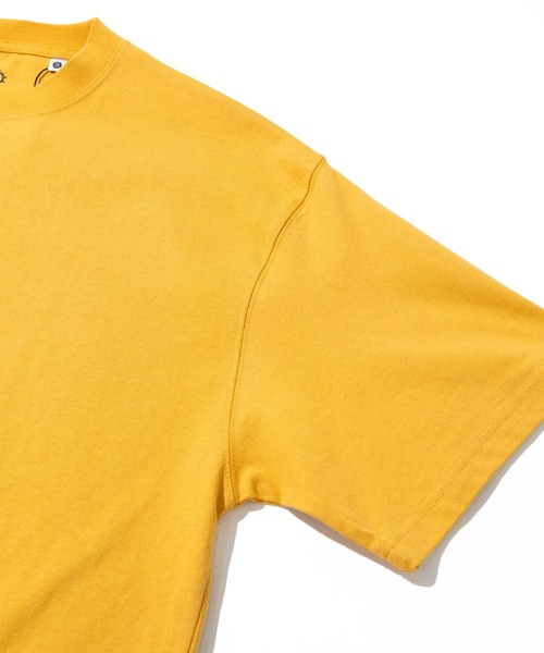 go slow caravan(ゴースローキャラバン)の「USA/C 豪快盛り ラーメンクマ BIG TEE(Tシャツ/カットソー・メンズ・アイボリー/ネイビー/イエロー・X-LARGE/LARGE/MEDIUM)」の4枚目の写真