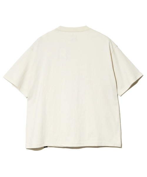 go slow caravan(ゴースローキャラバン)の「USA/C 豪快盛り ラーメンクマ BIG TEE(Tシャツ/カットソー・メンズ・アイボリー/ネイビー/イエロー・X-LARGE/LARGE/MEDIUM)」の10枚目の写真