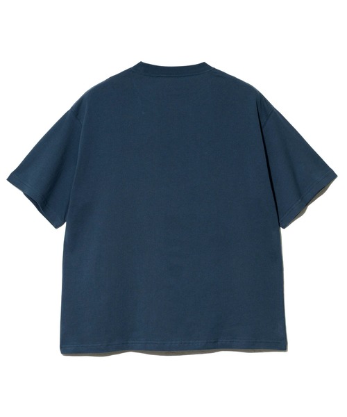 go slow caravan(ゴースローキャラバン)の「USA/C 豪快盛り ラーメンクマ BIG TEE(Tシャツ/カットソー・メンズ・アイボリー/ネイビー/イエロー・X-LARGE/LARGE/MEDIUM)」の12枚目の写真