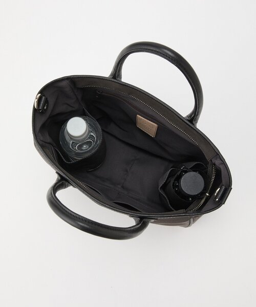 russet(ラシット)の「【撥水】コーデュラナイロンスクエアトートバッグ(トートバッグ・レディース・ダークブラウン/グレー系その他・FREE)」の9枚目の写真