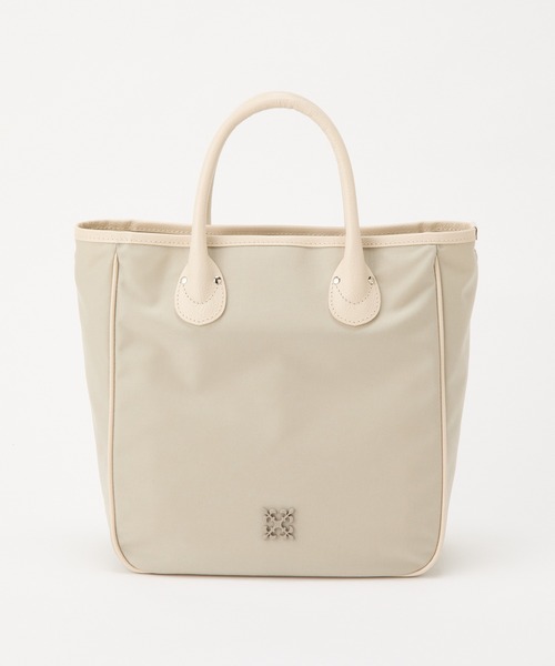 russet(ラシット)の「【撥水】コーデュラナイロンスクエアトートバッグ(トートバッグ・レディース・ダークブラウン/グレー系その他・FREE)」の1枚目の写真