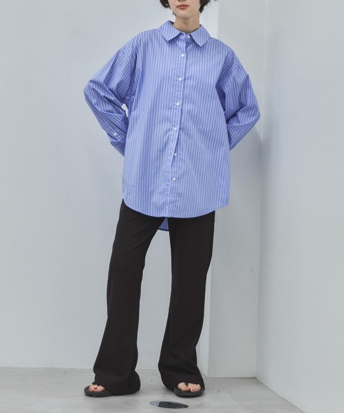 feepur(フェピュール)の「【TALLサイズあり】リラックスフレアパンツ(その他パンツ・レディース・ブラック・TALL/MEDIUM/SMALL)」の2枚目の写真