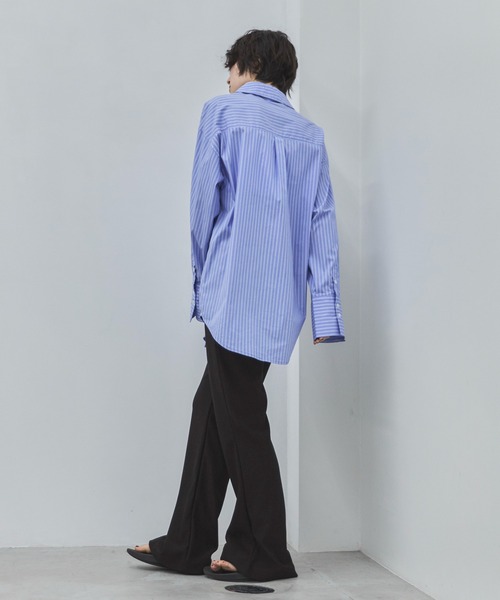 feepur(フェピュール)の「【TALLサイズあり】リラックスフレアパンツ(その他パンツ・レディース・ブラック・TALL/MEDIUM/SMALL)」の4枚目の写真