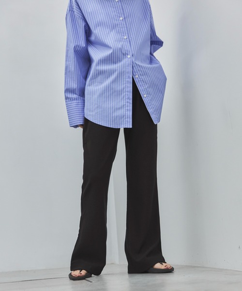 feepur(フェピュール)の「【TALLサイズあり】リラックスフレアパンツ(その他パンツ・レディース・ブラック・TALL/MEDIUM/SMALL)」の10枚目の写真