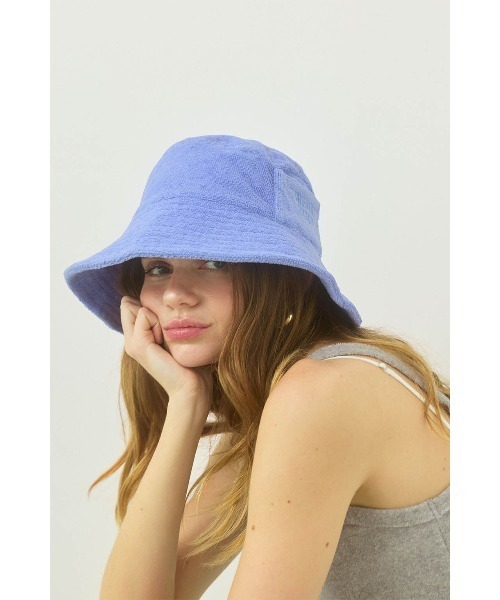 ALEXIA STAM(アリシアスタン)の「Terry Cloth Hat /パイル地バケハ(ハット・レディース・ブルー/ブラック/ベージュ/イエロー・FREE)」の3枚目の写真
