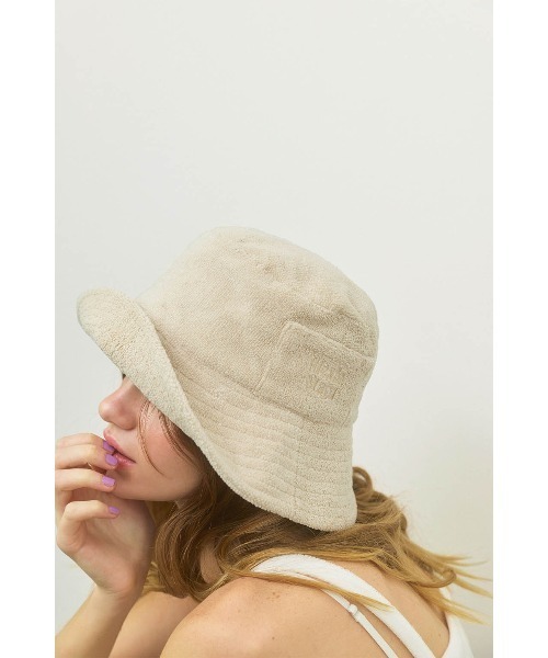 ALEXIA STAM(アリシアスタン)の「Terry Cloth Hat /パイル地バケハ(ハット・レディース・ブルー/ブラック/ベージュ/イエロー・FREE)」の9枚目の写真