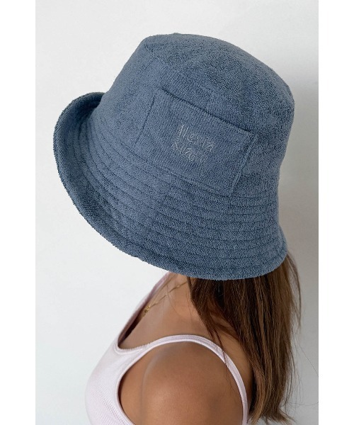 ALEXIA STAM(アリシアスタン)の「Terry Cloth Hat /パイル地バケハ(ハット・レディース・ブルー/ブラック/ベージュ/イエロー・FREE)」の17枚目の写真