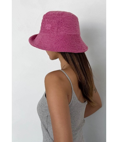 ALEXIA STAM(アリシアスタン)の「Terry Cloth Hat /パイル地バケハ(ハット・レディース・ブルー/ブラック/ベージュ/イエロー・FREE)」の22枚目の写真