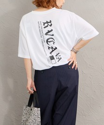 [RVCA/ルーカ] OE STRAIGHT バックプリント ショートスリーブ サーフTシャツ