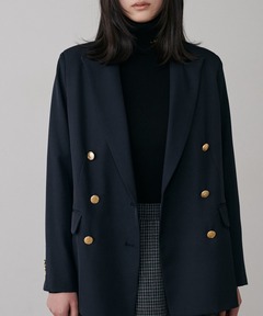 Loose Double Breasted 6B Blazer / ルーズダブルブレスト6Bブレザー