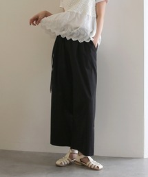 ZOZO限定 ベルト付きワイドパンツ