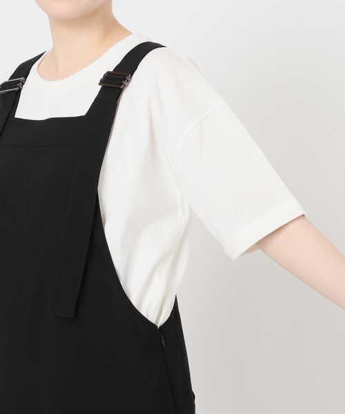 JOURNAL STANDARD(ジャーナルスタンダード)の「アイアスストレッチサロペット(サロペット/オーバーオール・レディース・ブラック/ベージュ・FREE)」の22枚目の写真