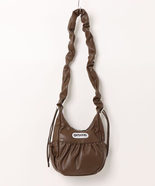 OUTDOOR PRODUCTS(アウトドアプロダクツ)の「【OUTDOOR PRODUCTS】Egg Shoulder Bag(ショルダーバッグ・レディース・ブラック/レッド/アイボリー/ブラウン・FREE)」の3枚目の写真