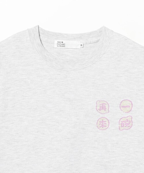 TOKYO CULTUART by BEAMS(トウキョウカルチャートバイビームス)の「Shiho So / 再來一碗 T-Shirt(Tシャツ/カットソー・レディース・ホワイト系その他5/ライトグレー・X-LARGE/LARGE/MEDIUM/SMALL)」の6枚目の写真