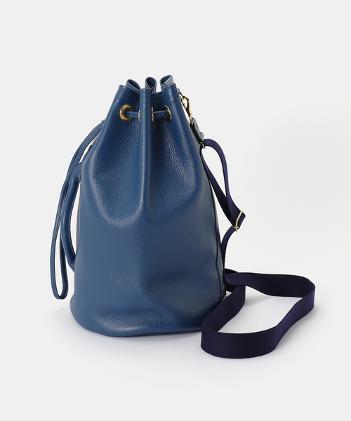 IENA(イエナ)の「YOUNG&OLSEN/ヤングアンドオルセン for IE Sac Marine バッグ(ショルダーバッグ・レディース・ネイビー/ブラウン系その他・FREE)」の3枚目の写真