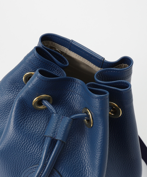 IENA(イエナ)の「YOUNG&OLSEN/ヤングアンドオルセン for IE Sac Marine バッグ(ショルダーバッグ・レディース・ネイビー/ブラウン系その他・FREE)」の9枚目の写真